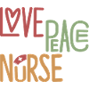 Nurse Love Peace Nurse