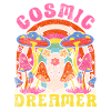 Cosmic Dreamer Hippie Mushroom