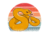 Kornnatter Retro Majs Snake Vintage