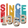Since 1968 retro