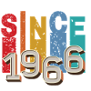Since 1966 retro