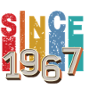 Since 1967 retro