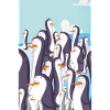Cute Cartoon Penguins