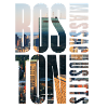 Boston Downtown Skyline Motif