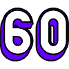 60. BIRTHDAY. HAPPY BIRTHDAY