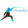 fechten,touché,fechter,fechtsport,bunt,blau