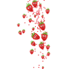 erdbeeren,erdbeere,muster,herzen