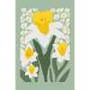 Retro daffodils