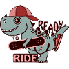 Dino Skateboarder