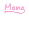 Mama lettering