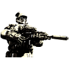 Zombie Monster Wariors Soladat Horror Skull Dead