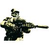 Zombie Monster Wariors Soladat Horror Skull Dead