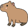 Momo the capibara