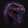 T-Rex schaut böse