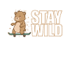 Stay Wild Bear Animal