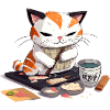 Katzensushi-Meister