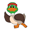 Duck Jogger Jogging Sport