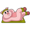 Pig Abdominal Workout Bodybuilding