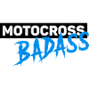 Motocross blue logo