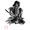 Samurai in Armor