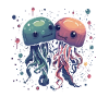Cute Animals Jellyfish