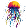 Rainbow jellyfish