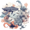 Creatures of the sea