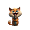 Karaoke-Queen Singen Lustiges Katzen Motiv