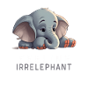 Lustiger Wortwitz irrelevant - Elephant