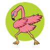 Flamingo Funny Party Gift