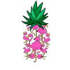 Flamingo Pineapple