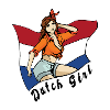 Dutch girl flag design