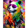 Rainbow Panda Sunglasses