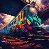 Graffiti Train Artwork