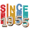 Since 1955 retro