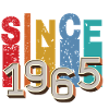 Since 1965 retro