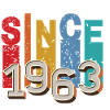 Since 1960 retro