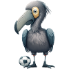 Shoebill soccer