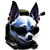 Chihuahua futuristic