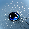 Blue Waterdrop