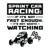 Sprint Car Dirt Track Racing