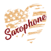 Saxophone Saxophone Flag
