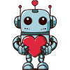 Roboter mit Herz