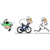 Triathlon Schaf