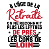 à l âge de la retraité
