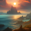Sunset over the bay_02