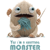 knitting monster