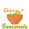 Glück ist Chips + Guacamole