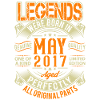 2017 May Birthday Legend
