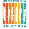 Funny knife collector retro